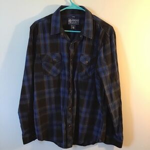 American Rag Mens Plaid Shirt